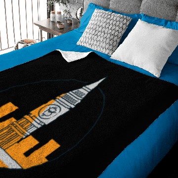 Discover Big Ben Btc Baby Blankets