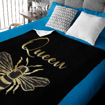 Discover queen bee Baby Blankets