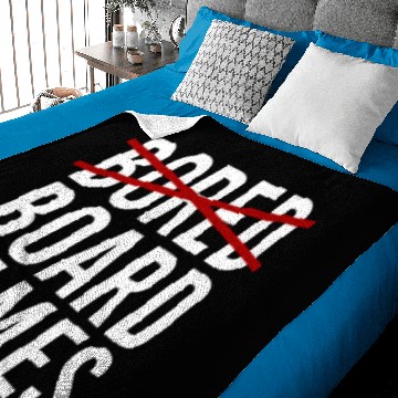 Discover Not Bored Games Baby Blankets