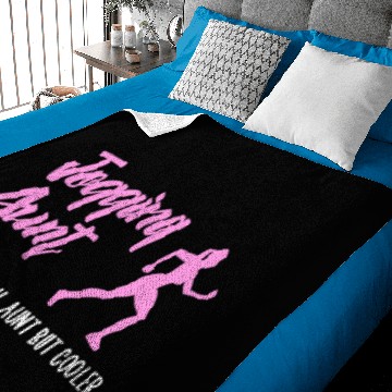 Discover jogging aunt Baby Blankets