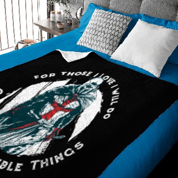 Discover Knights Templar Warrior Baby Blankets