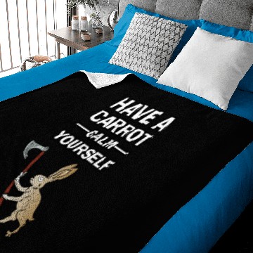 Discover Have A Carrot Calm Yourself Baby Blankets