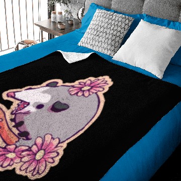 Discover Funny Opossum Possum Gift Baby Blankets