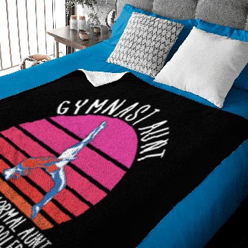 Discover gymnast aunt Baby Blankets