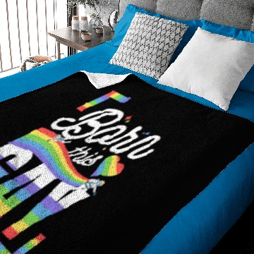 Discover Born This Gay | Astronauts Baby Blankets