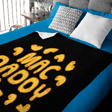 Discover Mac Cheese Macaroni Cheese Daddy Baby Blankets