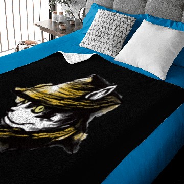 Discover Samurai Cat Baby Blankets
