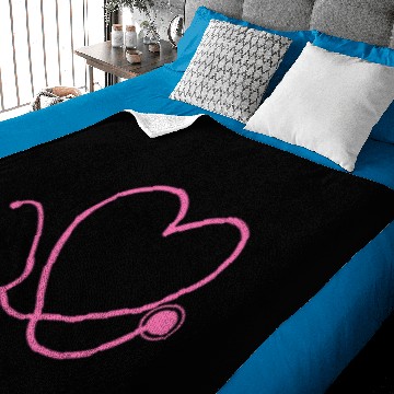 Discover nurse monogram 2 Baby Blankets