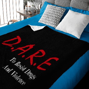 Discover D A R E To Resist Drugs Violence Baby Blankets