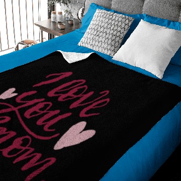 Discover I love you mom Baby Blankets