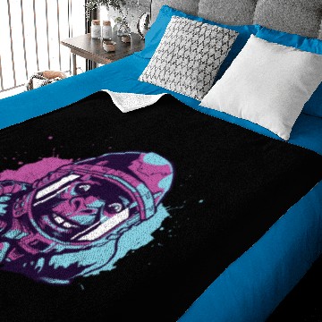 Discover Astro Chimp 2 Baby Blankets