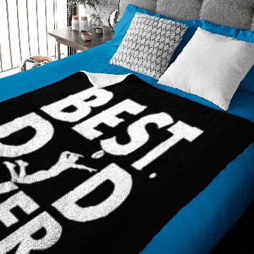 Discover Volleyball Dad Evers Baby Blankets