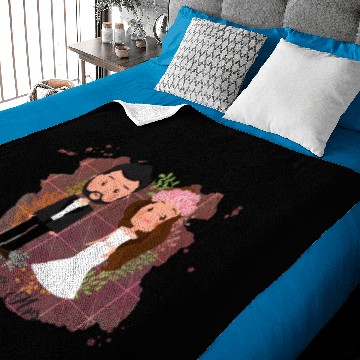 Discover mr and mrs couples Baby Blankets