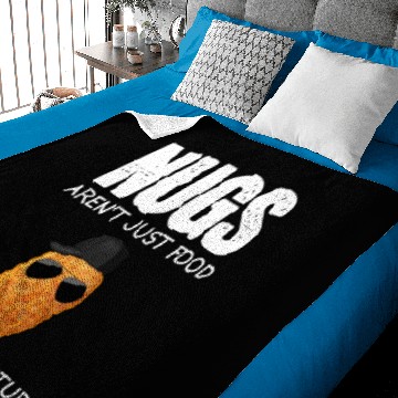 Discover Nug Life Chicken Nuggets Gift Baby Blankets