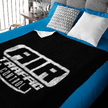 Discover I am an air traffic controller Essential Baby Blankets