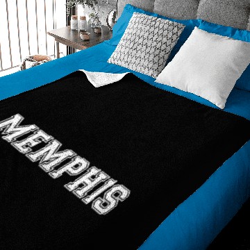 Discover College University style Memphis Tennessee Sport T Baby Blankets