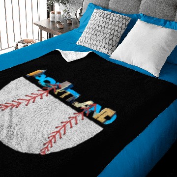 Discover Baseball Portland Oregon USA Baby Blankets