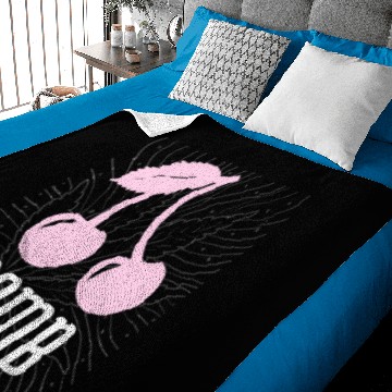 Discover CHERRY BOMB 3 Baby Blankets