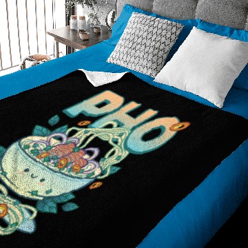 Discover Pho Vietnamese Noodle Soup Baby Blankets