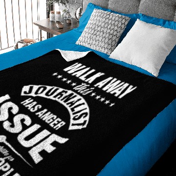 Discover Writer Journalist Journalism Author Press Gift Baby Blankets