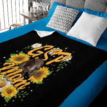 Discover GSP Mom Baby Blankets German Shorthaired Pointer Mom