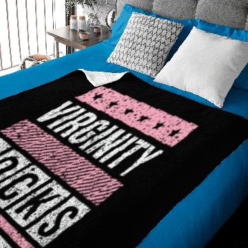 Discover Virginity rocks Baby Blankets