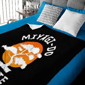 Discover Miyagi do karate Baby Blankets