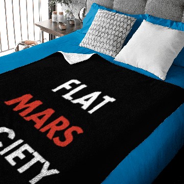 Discover Greta Thunberg Flat Mars Society Baby Blankets