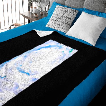 Discover Secret Garden - Blue Violet Baby Blankets