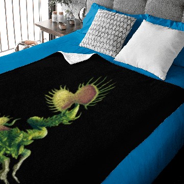 Discover Carnivorous Plants - Venus Flytrap Baby Blankets