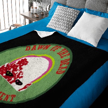 Discover Horror Dawn of the Dead Baby Blankets