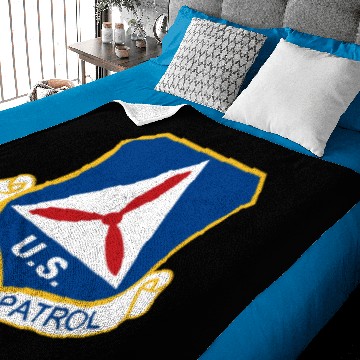 Discover Civil Air Patrol Logo Air Force Cap Military Veter Baby Blankets