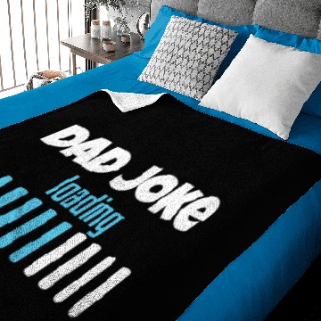 Discover Dad joke loading Baby Blankets