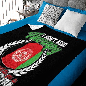 Discover I Dont Need Therapy Afghanistan Baby Blankets