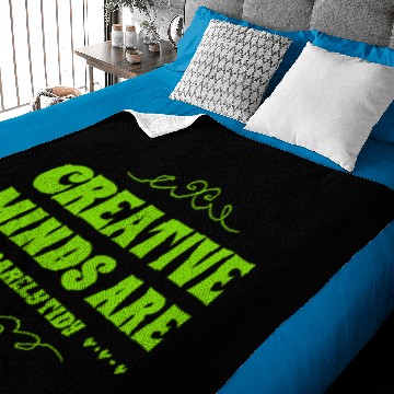 Discover I Am A Creative Mind Baby Blankets