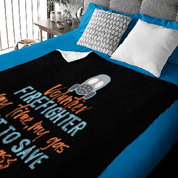 Discover Volunteer firefighter Baby Blankets