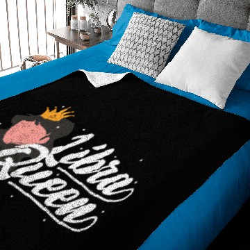 Discover Libra Queen - Astrology Baby Blankets