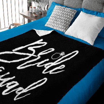 Discover Bride Squad Ring Graphics Handwritten Baby Blankets