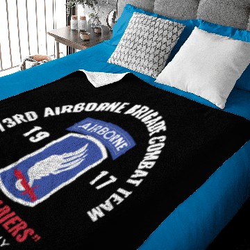 Discover sky soldierss 173Rd Airborne Combat Team Baby Blankets