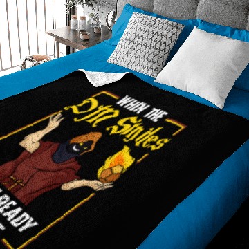 Discover When The Dungeon Master Smiles Baby Blankets