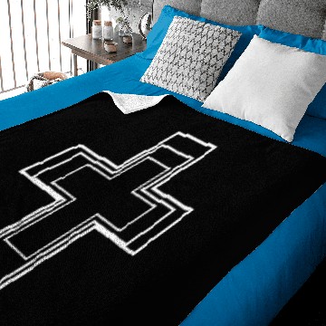 Discover Triple Crucifix Baby Blankets