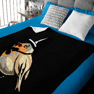 Discover Robin bird Baby Blankets