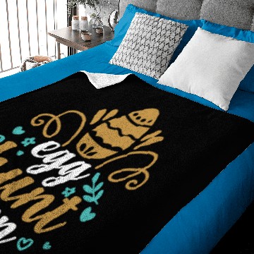 Discover egg hunt is on Baby Blankets