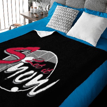 Discover Let it snow Baby Blankets