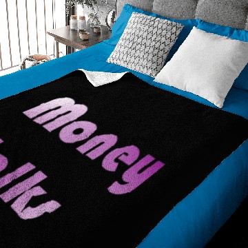 Discover Money Talks Baby Blankets