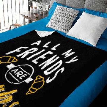 Discover Baker baking bread carbohydrates croissant Baby Blankets