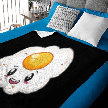 Discover Fried Egg Chef Cooking Kitchen Baby Blankets