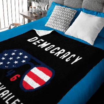 Discover democracy has prevailed Baby Blankets