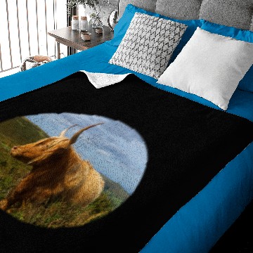 Discover Highland Cow Baby Blankets