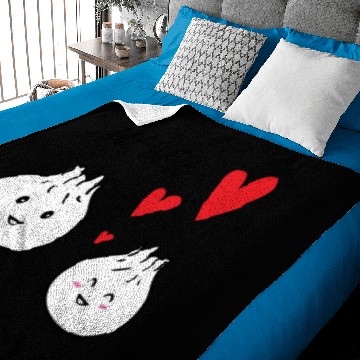Discover Dumpling Couple Valentine's Gift Baby Blankets